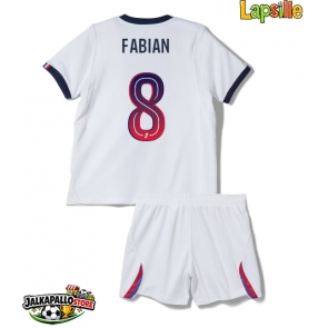 Paris Saint-Germain Fabian Ruiz #8 Vieraspaita Lapsille 2026-27 Lyhythihainen (+ shortsit)